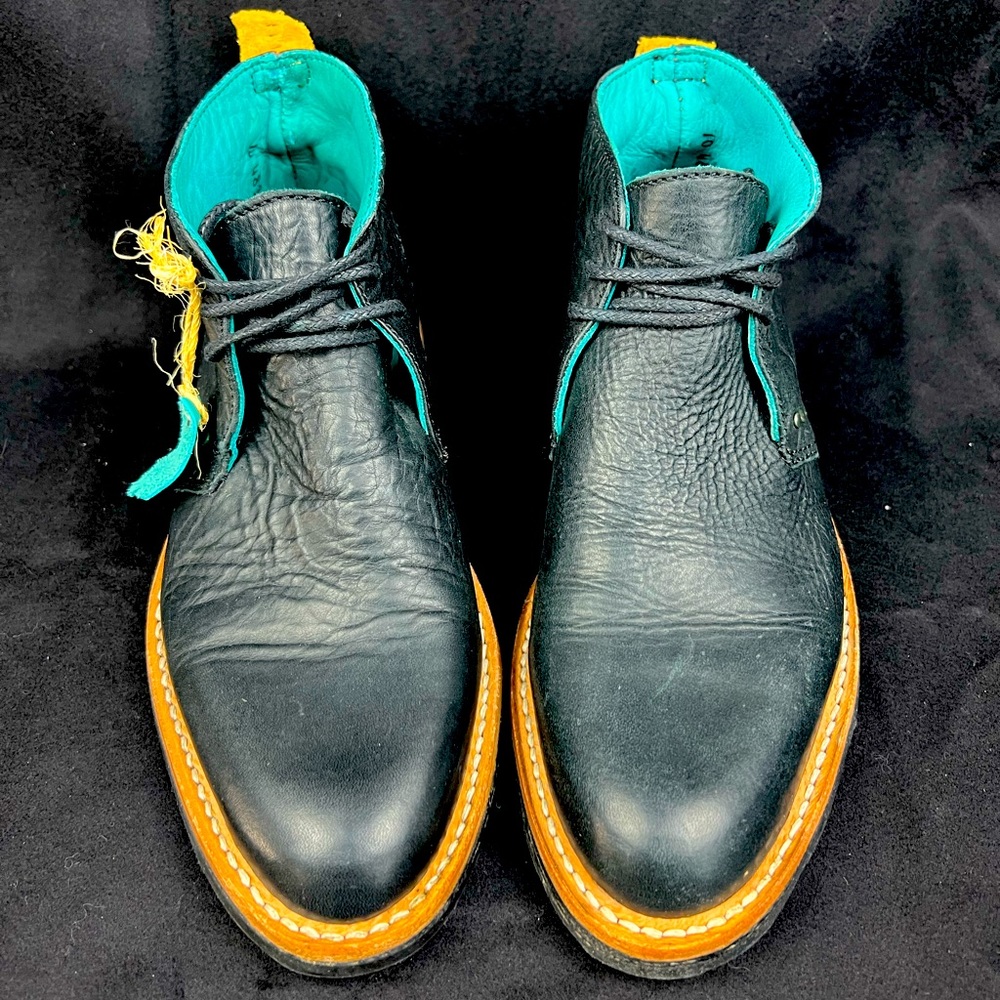 Never Work Paul Kaufman No. 0022 Mens Leather Size 6